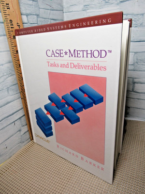 Case*Method/Function and Process Modelling /Hardcover / 1990 / by Richard Barker