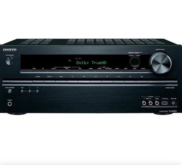 Onkyo TX-NR525 5.2 EXCELLENT CONDITION Home Theater Receiver 6 HDMI w/rmt - Image 3 of 4