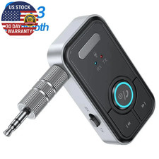 Bluetooth 5.3 Adapter Transmitter Receiver Wireless Audio for Car Music Headphon