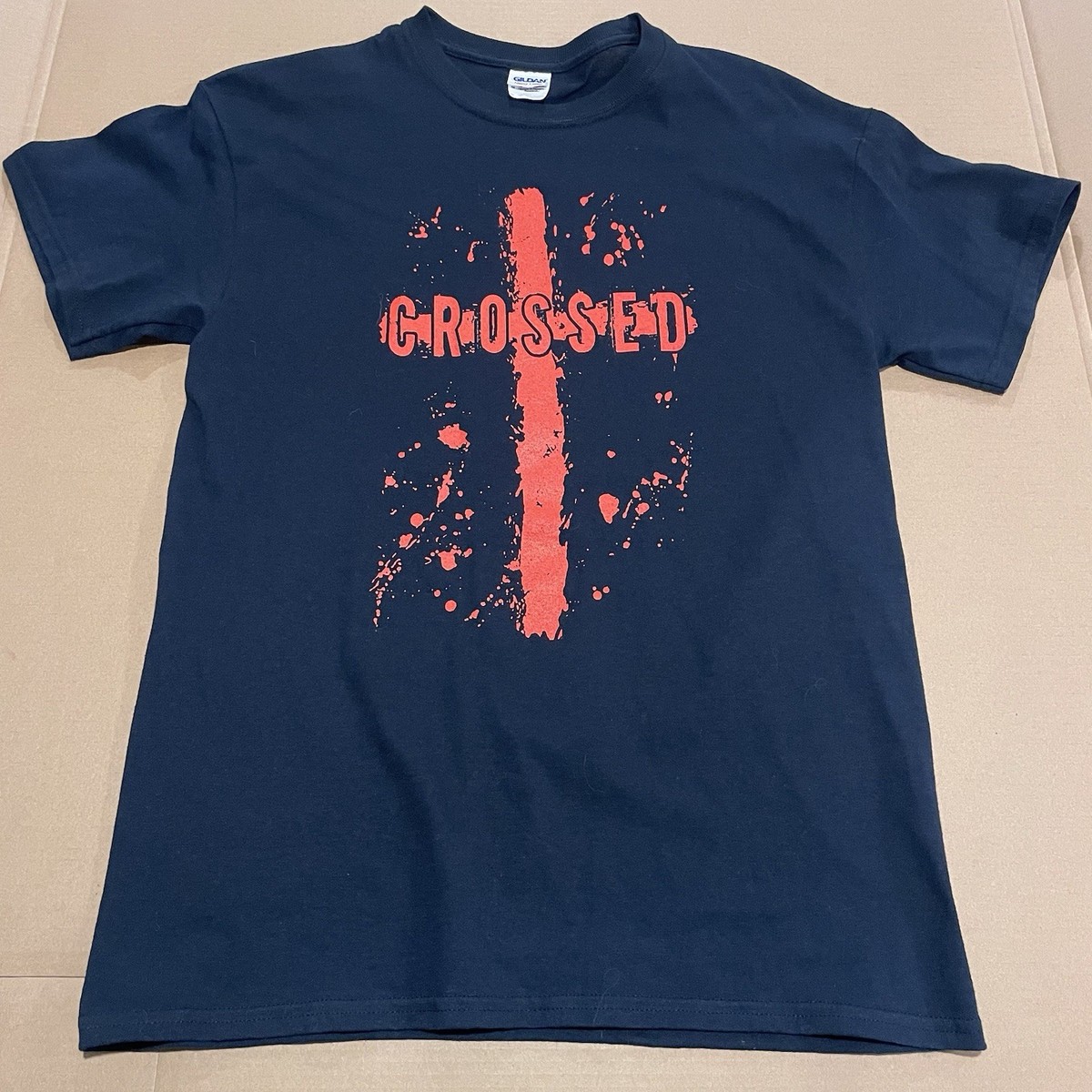 Crossed Comic T-shirt Garth Ennis Avatar Press Black Badlands
