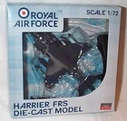 RAF Sea Harrier FRS 1:72 Scale Diecast  Model Plane With Display Stand