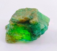 Colombia Rough Natural Green Emerald Loose Gemstone J33
