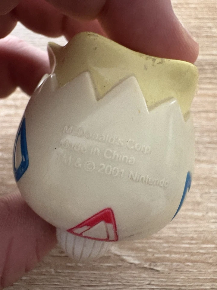 TOUPIE FIGURINE POKEMON 2001 NINTENDO HAPPY MEAL Mc DONALD'S AU CHOIX - Photo 4/4