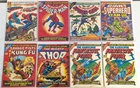 Vintage Marvel Treasury Edition Lot of (8) Comic Books Spider-Man Thor Avg 6.5