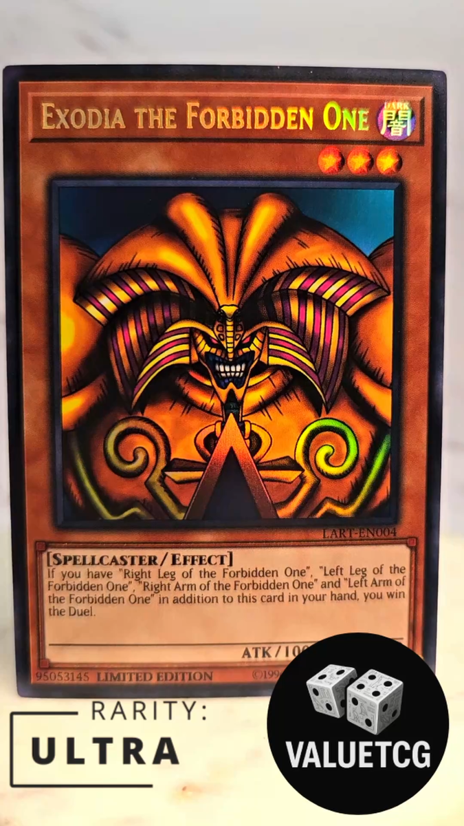 Read* Custom Art Casual Exodia Set: 5-Pieces of Forbidden One