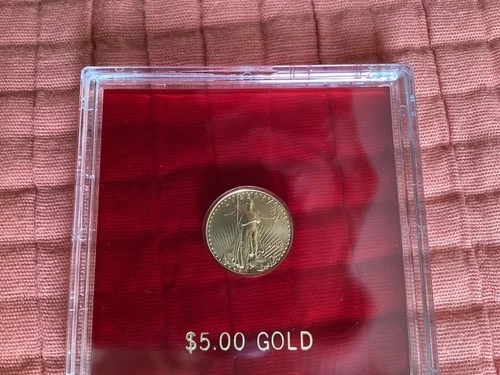 GOLD EAGLE  1/10 oz  $5.00