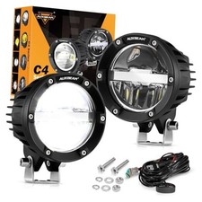 4 Inch 100W Round Offroad Lights, LED Driving Light C4 Series-Hi/Lo/Combo Beam