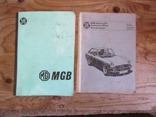 MGB Parts List Book + Workshop Manual - British Leyland