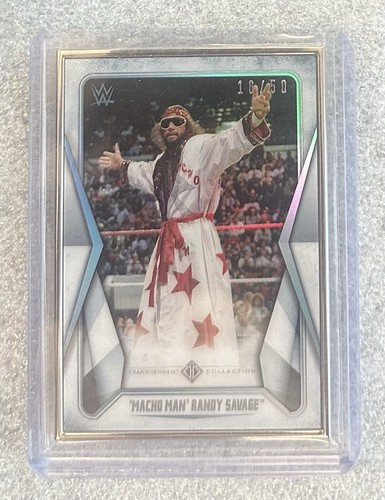 Macho Man' Randy Savage #25 2020 Topps WWE Transcendent card