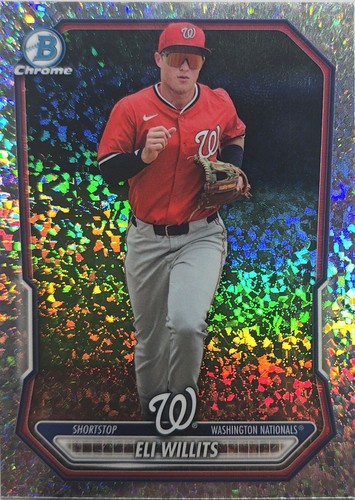 Eli Willits 2026 Bowman Chrome Prospect Speckle Refractor #BCP-95