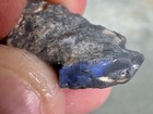 82ct Natural Australian Lightning Ridge Dark Opal Rough Parcel 20pcs Blue Green — photo 6
