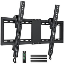 Tilting TV Wall Mount for 32-82 inch TVs, Low Profile Flat Wall Mount Bracket