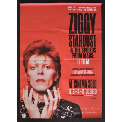 Plakat Ziggy Stardust David Bowie Spiders From Mars Live Hammer A52