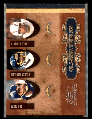2007 Donruss Classics #CT-7 Fouts /Winslow /Alworth Classic Triples Silver #/100