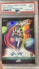 2024 Topps Cosmic Chrome First Flight Signatures Drake Maye PSA MINT 9