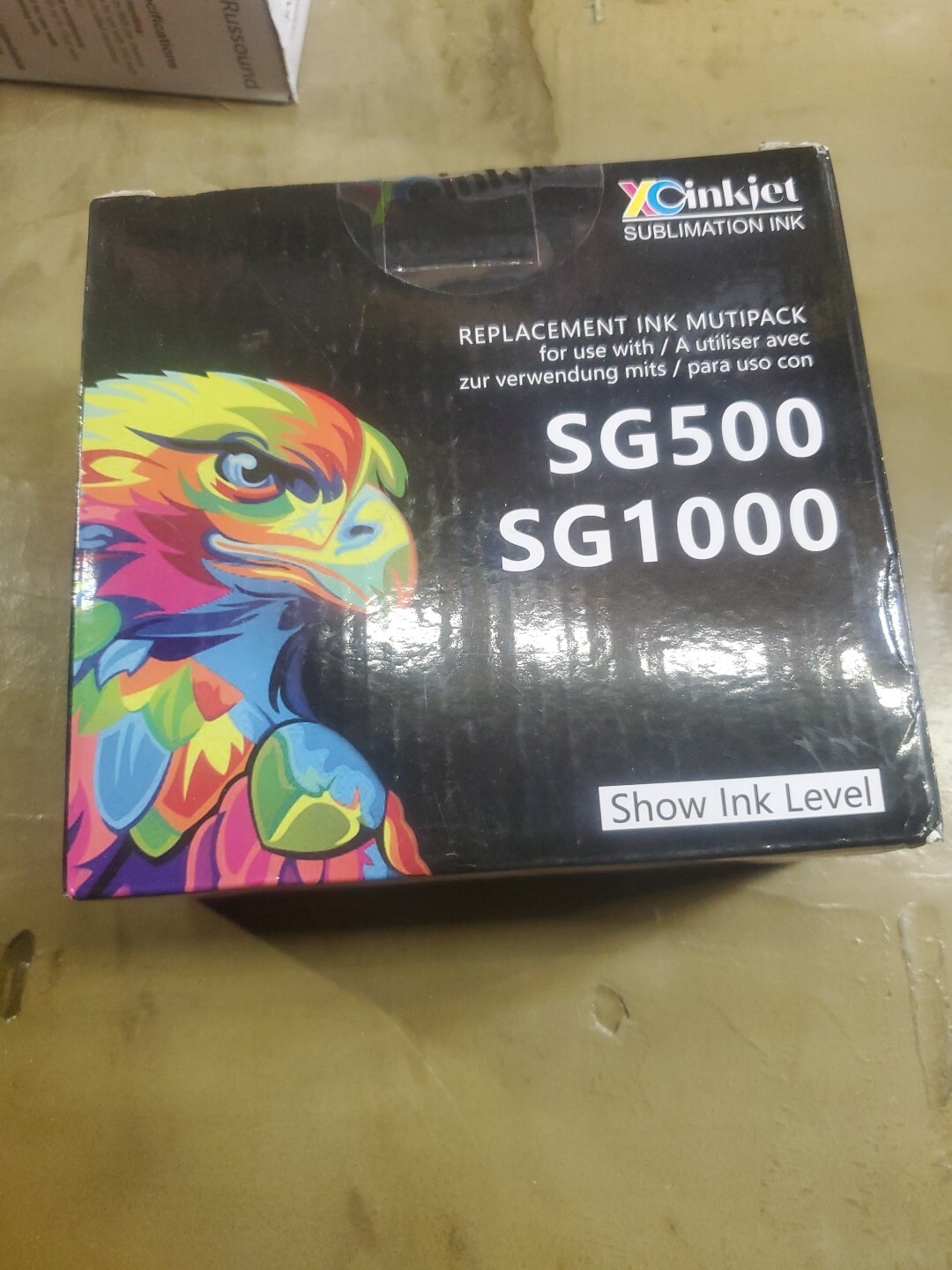 Xcinkjet Sublimation Ink SG 500 And SG 1000 Ink Replacement Multi Pack. New Seal