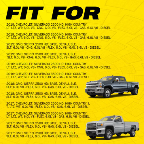 Nitrogen Sensor NOX Oxide 12718676 Fit 2017-2019 Chevrolet Silverado GMC Sierra - Picture 2 of 15