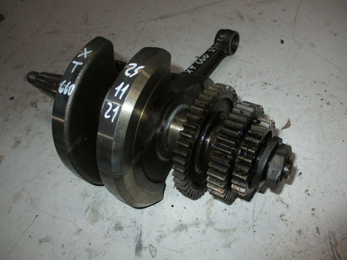 Albero Motore Biella Alberi Motori Bielle Yamaha XT 660 2004 15 2016 Motor Shaft - Foto 3 di 3