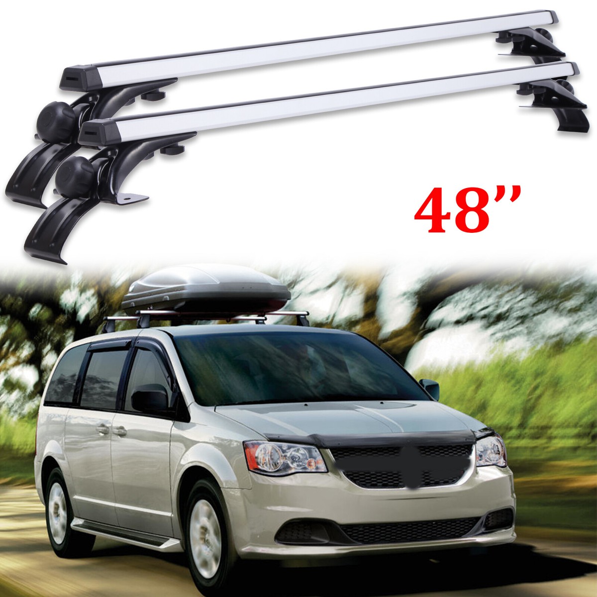For Dodge Grand Caravan Car Top Roof Rack 48