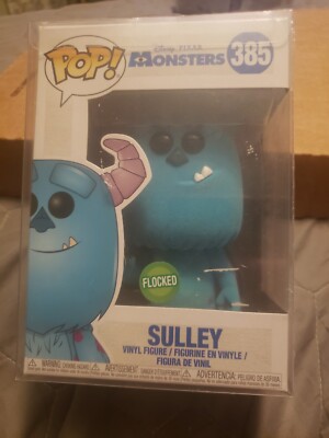 Funko Pop Disney Monster University Sulley #385 Flocked Amazon Exclusive