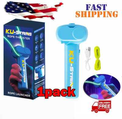 New Year's Lasso String Shooter Loop Toy Handheld Zip Rope Launcher ...