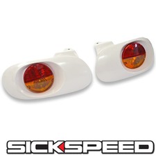 Taillight Conversion Kit Insert For Miata With Orangered Lights Nb White Frp