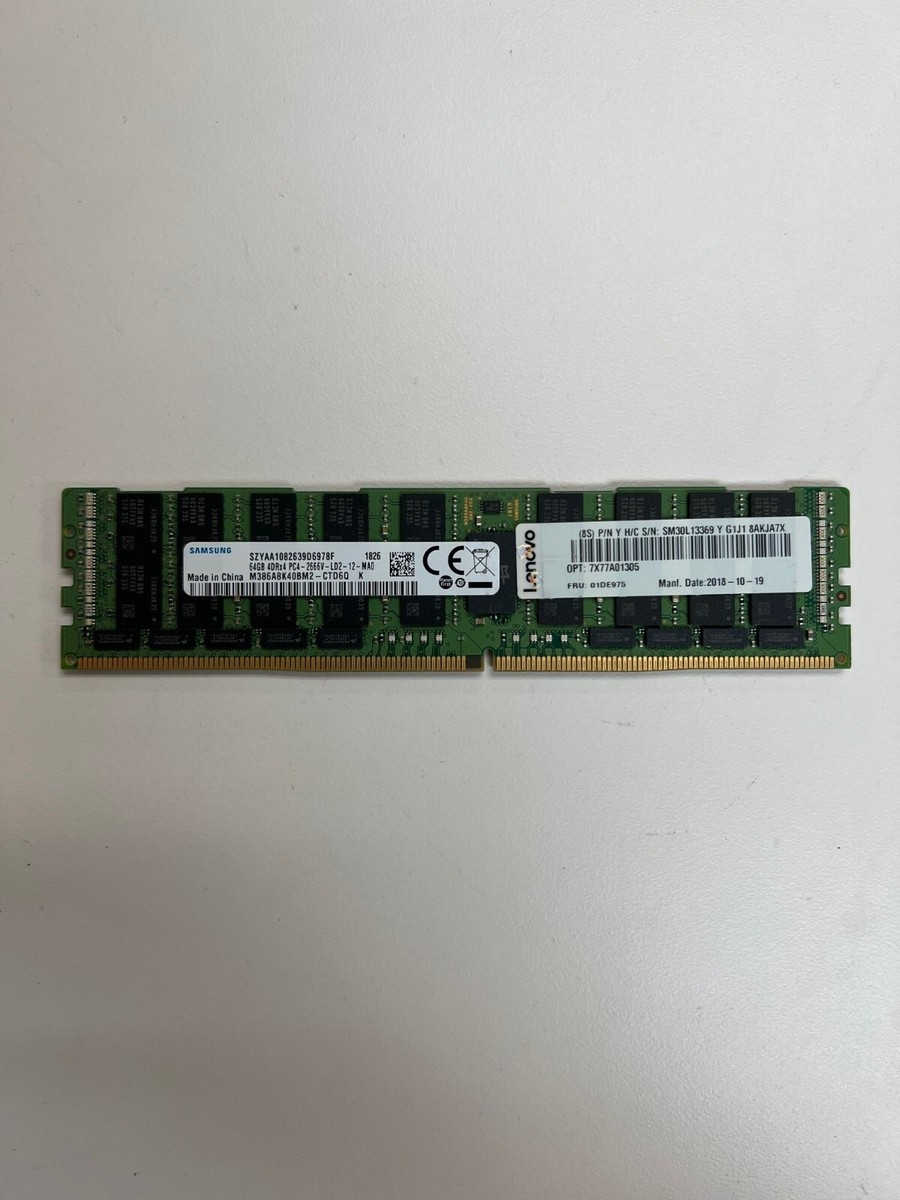 メモリー Lenovo 64GB DDR4-2666 LRDIMM 7X77A01305 7X77A01305_1_1.jpg
