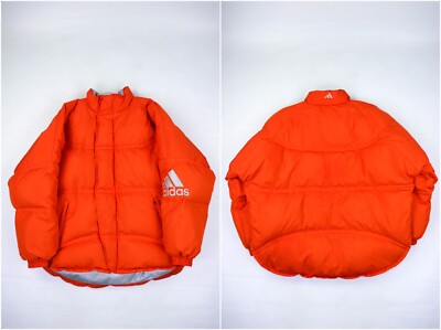 90s Vintage Adidas Big Logo Oversized Baggy Fit Orange 90s Vintage Adidas Big Logo Oversized Baggy Fit Orange