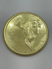 Walt Disney World 50th Anniversary Medallion w/ Dory from Finding Nemo