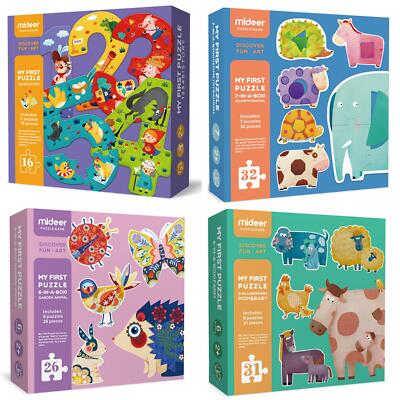 My First Kids Kleinkind Puzzle Kinder Formen Zahlen Tiere pädagogisch