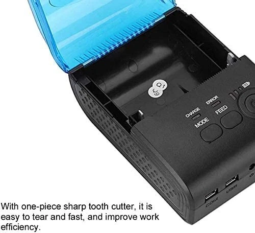 Mini Bluetooth Thermal Printer 58Mm, Shipment Label Maker Receipt Printer - Image 2 of 4