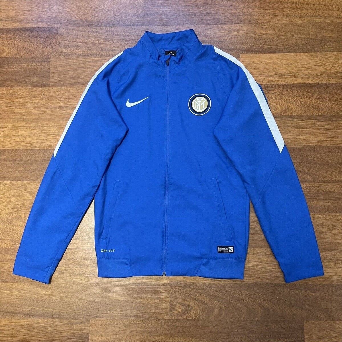 INTER MILAN NIKE 2015/2016 FOOTBALL TRAINING TRACK TOP SIZE “S