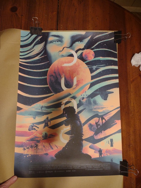 VICE PRESS Dune (Editions) by BELLA GRACE Sold Out Art Print Lithograph Poster 