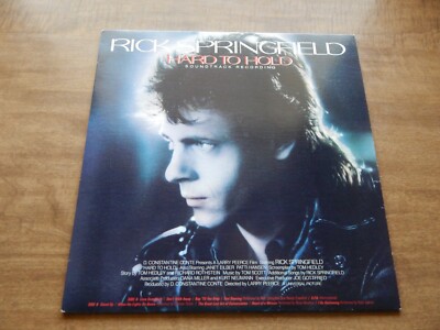 LP-RICK SPRINGFIELD-Hard to Hold-1984-Love Somebody, Don't Walk Away, Stand Up