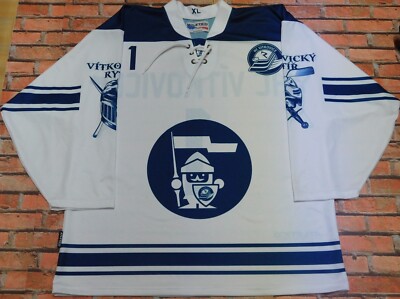 Shirt Trikot Eishockey Maglia ICE HOCKEY SPORT HC VITKOVICE Nr. 1 Gr. XL