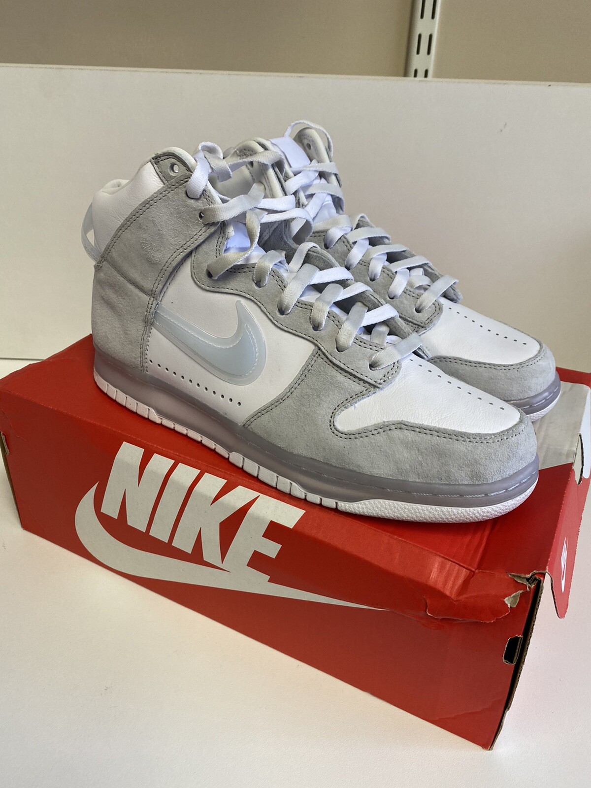 SLAM JAM × NIKE DUNK HIGH Pure Platinum