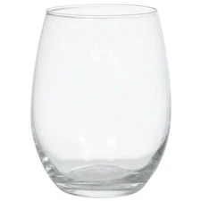 Simple Stemless Glass Wine Glasses, 20.5 oz.  (12ct)