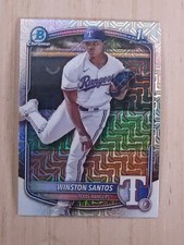 2025 Bowman - Chrome Prospects Winston Santos #BCP-121  Mega box Mojo