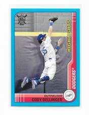 2021 Topps Big League Blue Parallel CODY BELLINGER #297 Los Angeles Dodgers