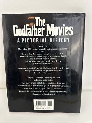 ゴッドファーザー Movies A Pictorial History The Godfather Movies: A Pictorial History 9780517073728| eBay