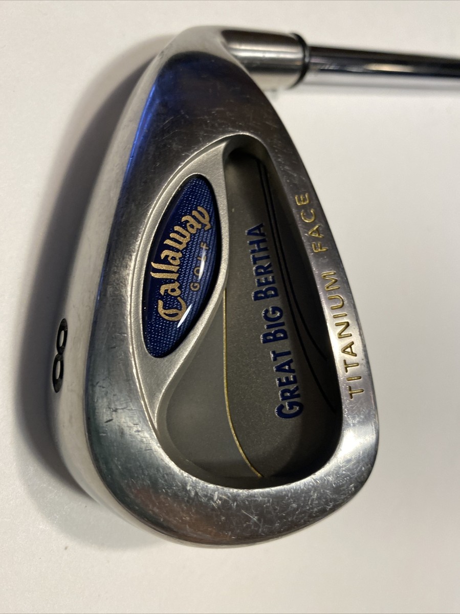 Callaway Great Big Bertha Titanium Face Single 8 Iron Right Callaway Great Big Bertha Titanium Face Single 8 Iron Right