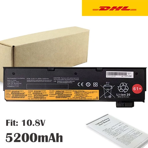 Akku Für Lenovo ThinkPad T470, T480, T570, T580 10.8V 5200mAh 01AV490, 01AV491