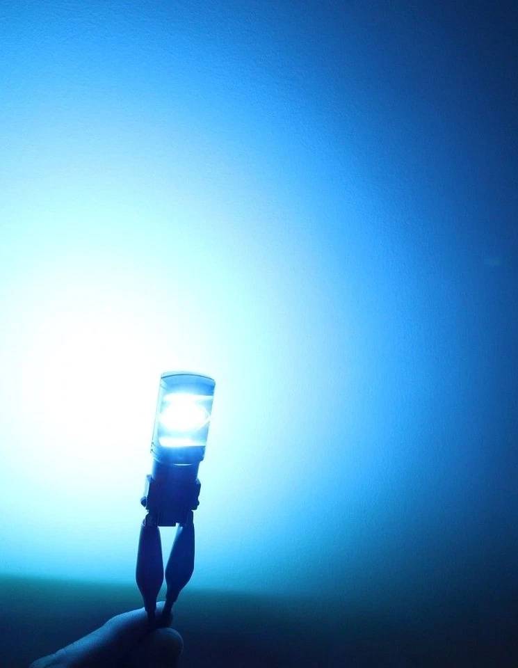 Alla Lighting LED 3157 Turn Signal Blinker DRL Parking ICE Light Blue Tint Bulb - Image 2 of 4