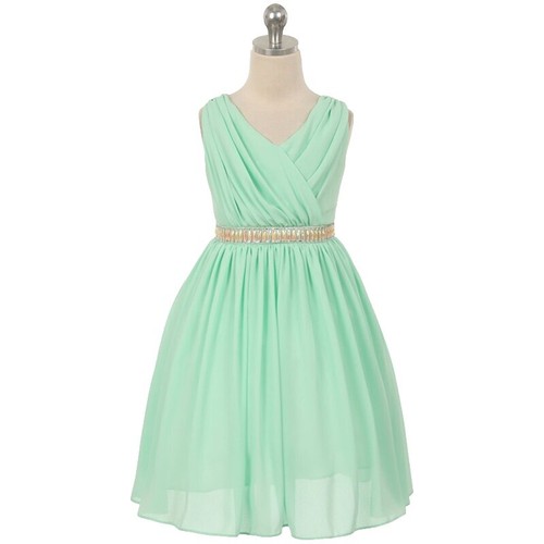 Dark Green Sequence Formal / Prom Gown Alexa B Nites High Slit | eBay
