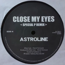 Astroline - Close My Eyes / Angel / VG / 12"", Single