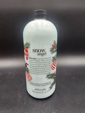 Sealed Philosophy Snow Angel Shampoo, Shower Gel, Bubble bath 32 fl oz
