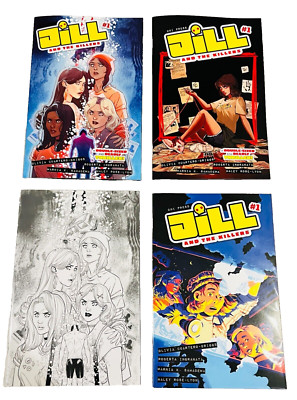 LOT OF 6 JILL AND THE KILLERS #1 -2  1:30/1:20 / 1:10X2/ A/ B VARIANTS ONI  2024