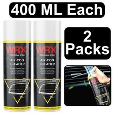 2X WRX Air-Con Multi Purpose Air conditioners Cleaner Spray 400ml