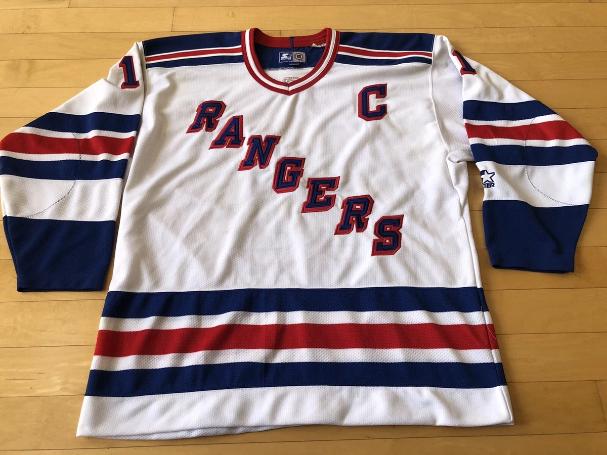  Youth Mark Messier New York Rangers Jersey