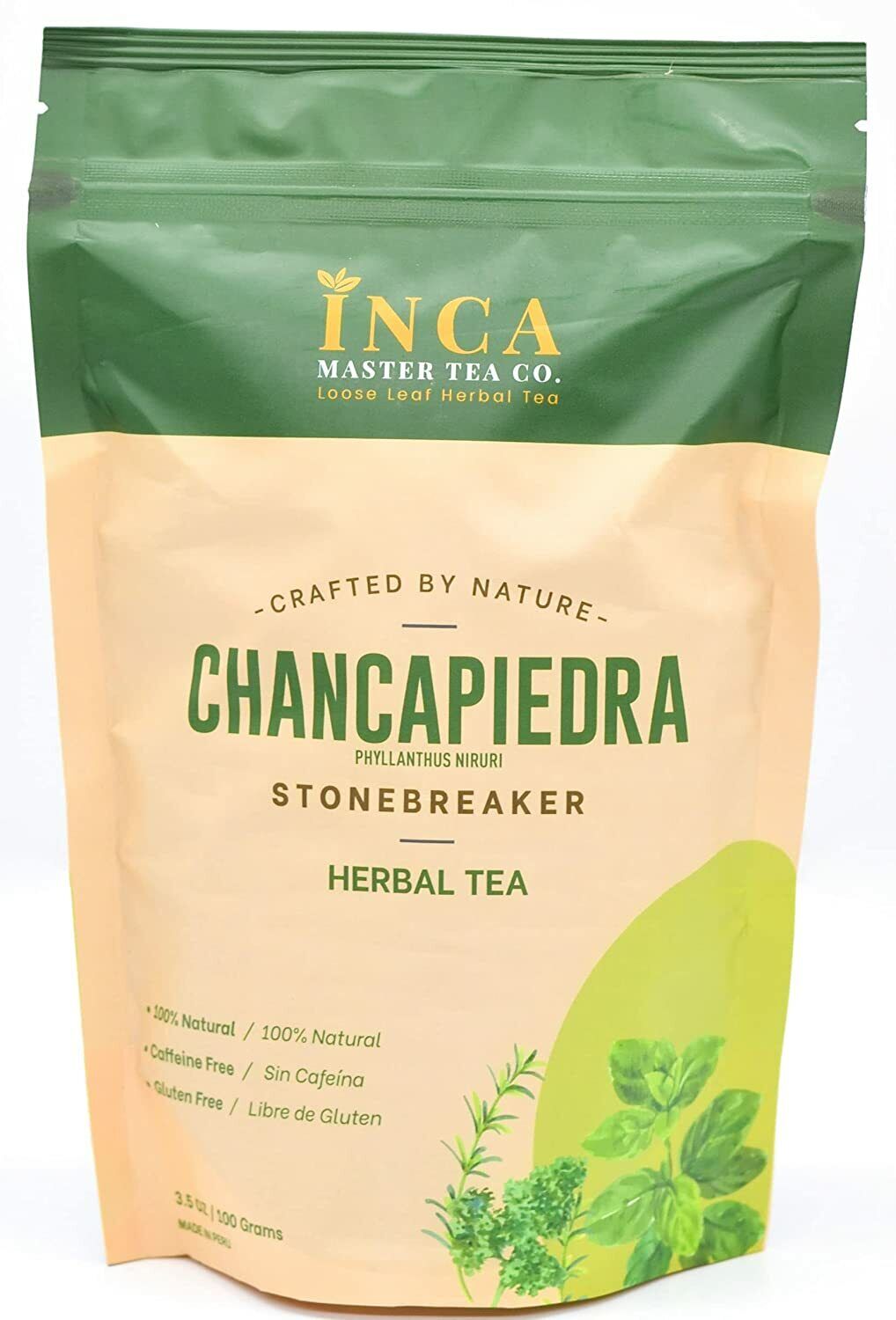Inca Master Chanca Piedra Stone Breaker Loose Leaf Tea - Pack of